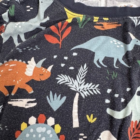 Little Sleepies Dinosaur Print Kids Pajamas - 5/6 - Picture 4 of 5